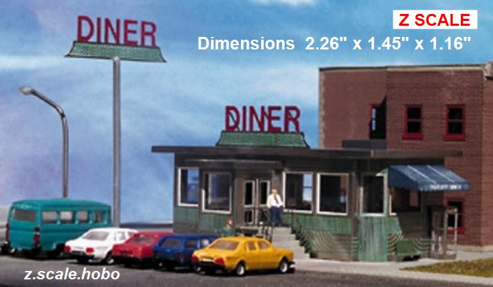 Micro-Structures: Diner z.scale.hobo